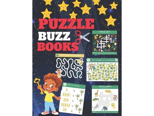 Puzzle Buzz Books: Sharpen your pencils and start developing brainpower today, with the best brain health choice among the funniest puzzle books