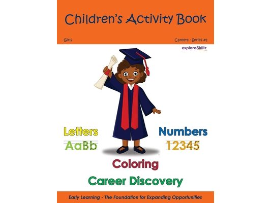 Children's Activity Book - Girls Individual 1: Early Childhood Learning Activity Books for Girls