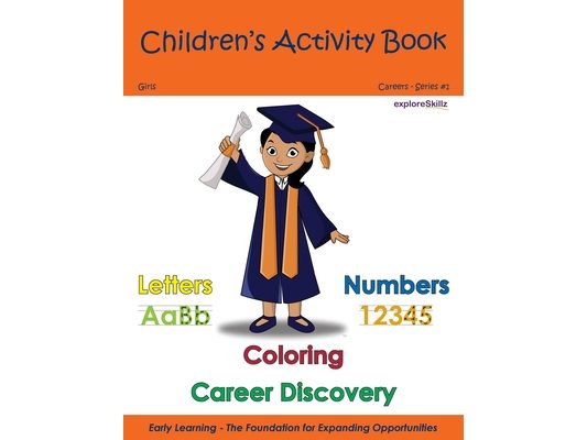Children's Activity Book - Girls Individual 2: Early Childhood Learning Activity Books for Girls