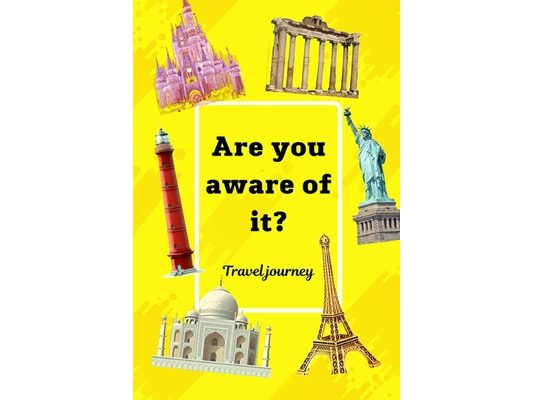 Are you aware of it: Learn about the most famous sights in the world and the wonders, 73pages, size 6"x"9
