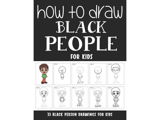 How to Draw Black People for Kids