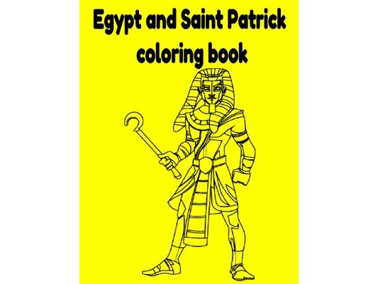 Egypt and Saint Patrick coloring book