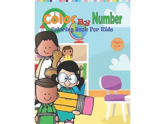Color By Number coloring Book For Kids Ages 4-8: Animal Collection Activity book