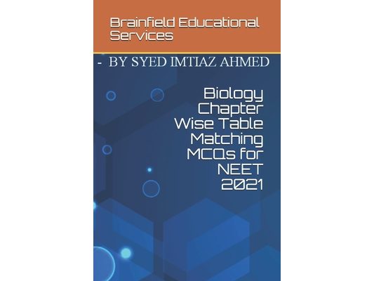 Biology Chapter Wise Table Matching MCQs for NEET 2021