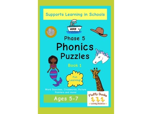 Phonics Puzzles Phase 5: Book 1: Fun Learning