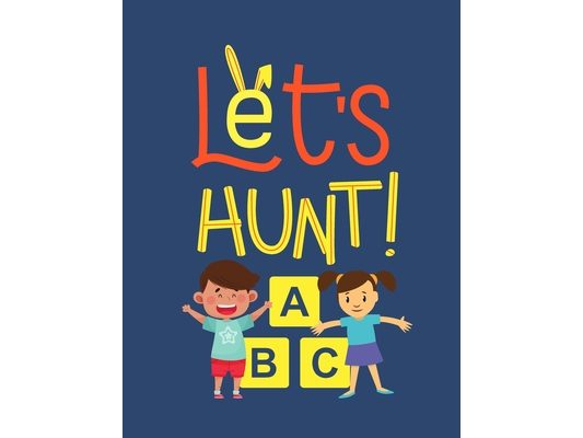 Let's Hunt! A B C: Find and Color Alphabets Game