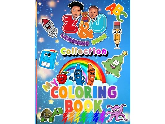Z&J Learning Book: My Coloring Book