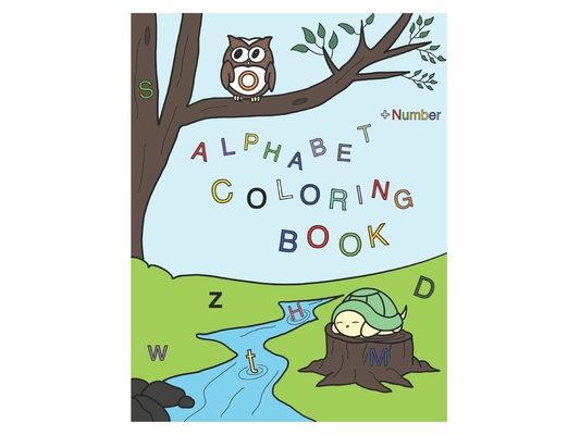 Alphabet Coloring Book For Kids Ages 2 - 8: This coloring book is very helpful for children in learning the alphabet and numbers with very interesting