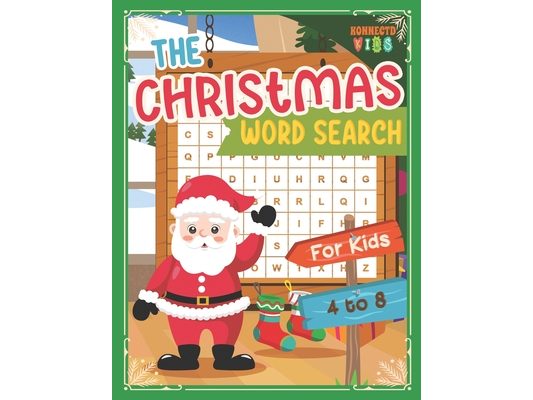 The Christmas Word Search Book: Fun Holiday Christmas Word Search Puzzle Book for Kids ages 4-8