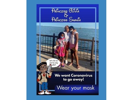 Princess Olivia & Princess Shania: We want Coronavirus to go Away