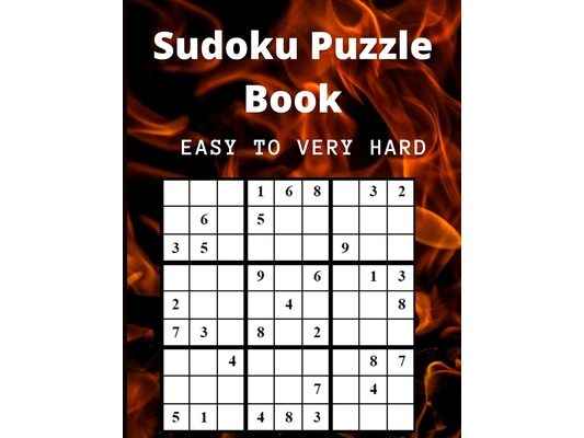 Sudoku Puzzle Book Easy to very Hard: Book 8.5x11 in with 120 pages Sudoku Puzzle