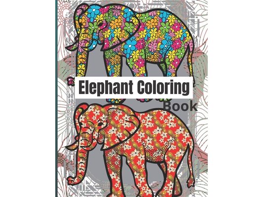 Elephant Coloring Book: Kids activity Book