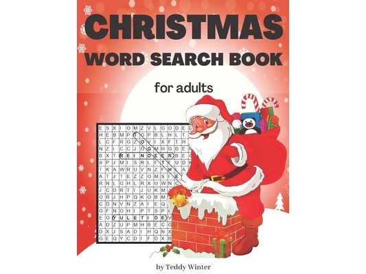 Christmas Word Search Book For Adults: Large Print Christian Find Word Puzzles For Kids Brain Sharper