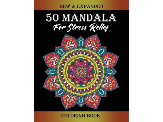 50 Mandala for Stress-Relief Coloring Book: Beautiful Mandalas for Stress Relief and Relaxation