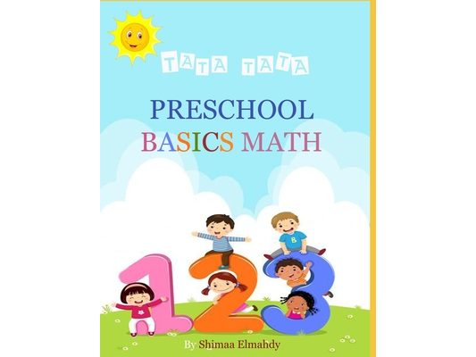 TATA TATA- Preschool basics Math: workbook - counting, colors, compare, matching, tracing and more .Age 3-5 and up