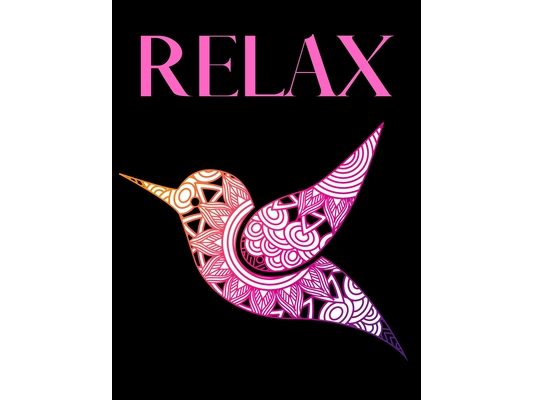 Relax: Coloring Book Wonderful Gift For Adults Relaxing So So Much
