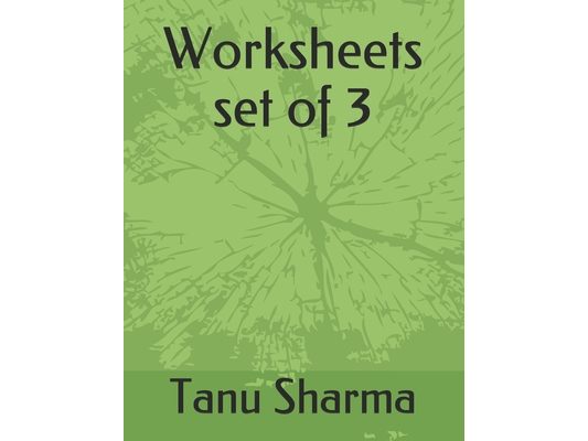 Worksheets set of 3