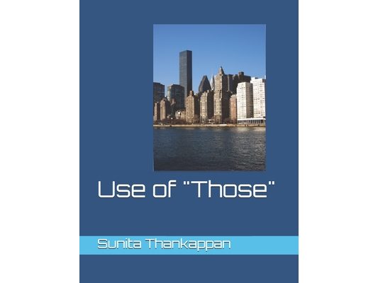 Use of "Those"