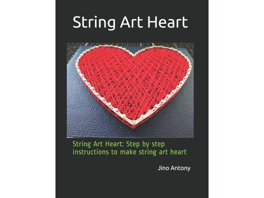 String Art: Basic string art design - Heart