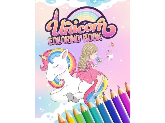 Unicorn Coloring Book: All Unicorn coloring book For kids ages 4-8
