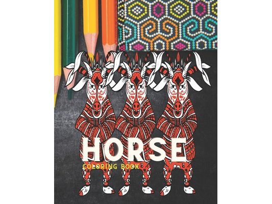 Horse Coloring book: - kids coloring books for girls 9-12 horses / Summer time fun Coloring activity for Kids teenager and adults Gift, 52