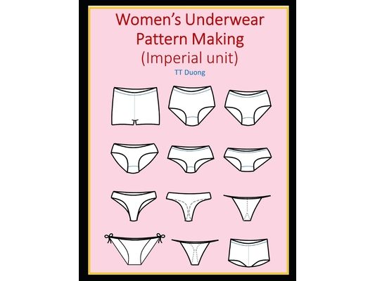 Women's Underwear Pattern Making (Imperial unit)