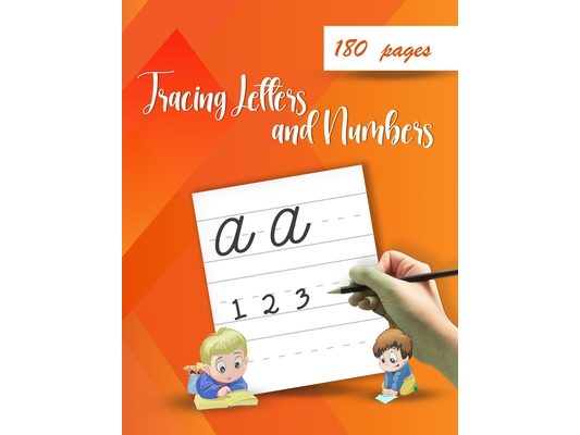 Tracing Letters and Numbers: Handwriting and Coloring Workbook For Kids 3+, Activity Book For Young Artists