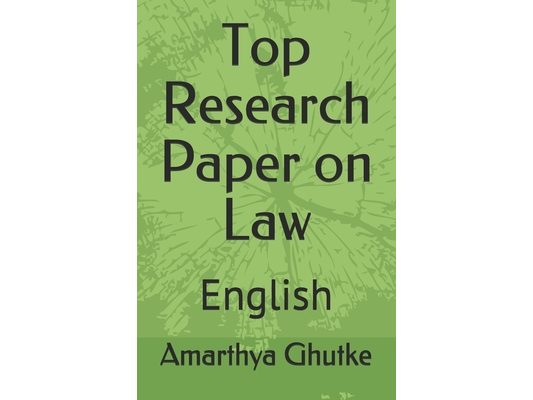 Top Research Paper on Law: English