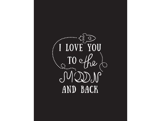 I Love You To The Moon And Back: Valentine's Day Quotes Coloring Book