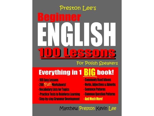 Preston Lee's Beginner English 100 Lessons For Polish Speakers