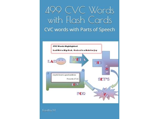 499 CVC Words with Flash Cards: CVC words with Parts of Speech