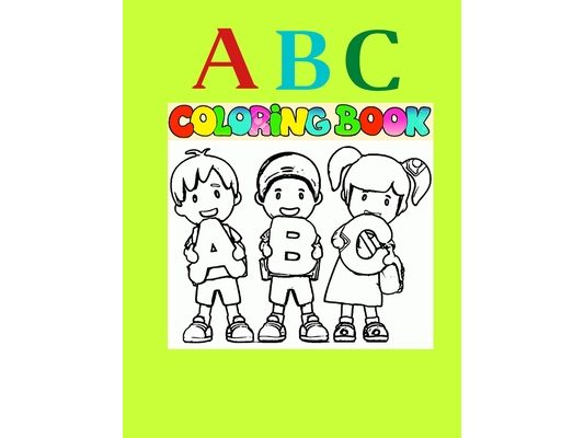 ABC coloring book: : high-quality Alphabet coloring book for kids ages 2-4.easter abc coloring book