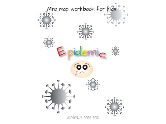 Mind map workbook for kids - Epidemic