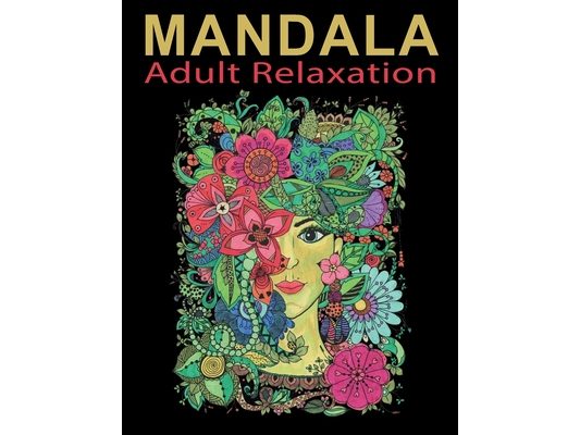 Mandala Adult Relaxation: 50 mandala / mandala coloring book for adults / size 8,5x11