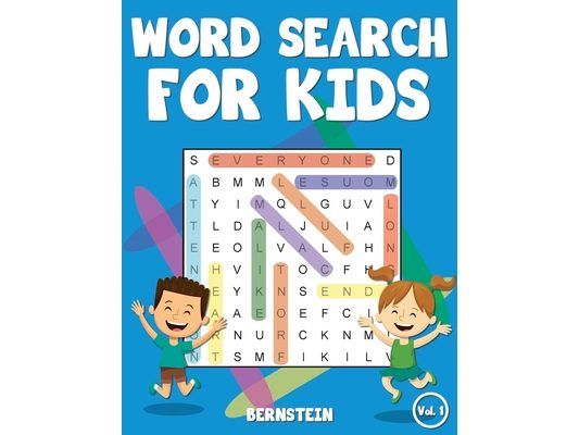 Word Search for Kids: 200 Easy Word Search Puzzles with Solutions - Large Print (Vol.1)
