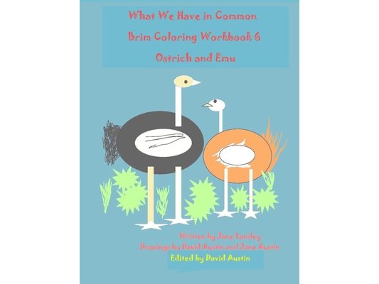 What we have in common Brim Coloring Workbook: Ostrich and Emu
