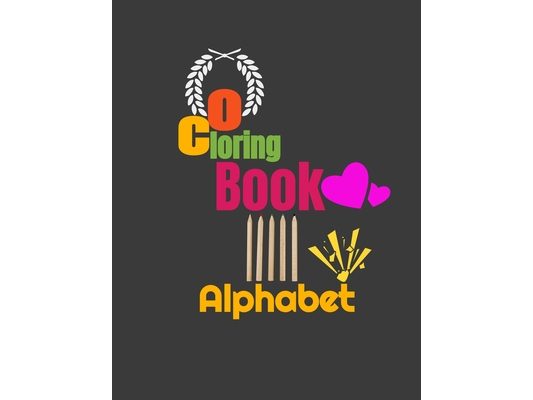 Coloring Book ABC: alphabet coloring book for kids ages 4-8 - Alphabet Coloring Book - 56 page, 8.25*11 inches
