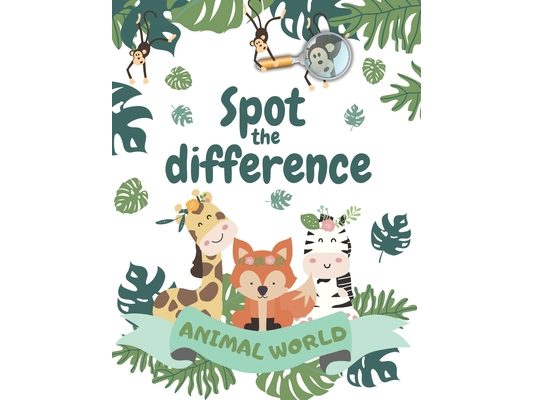 Spot the difference: Look and find whats different between two pictures in the animal world.