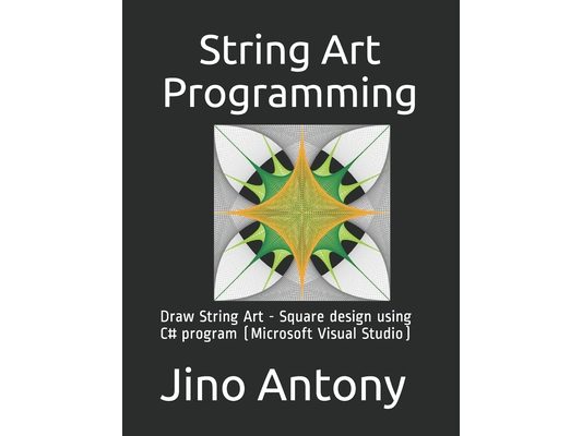 String Art Programming: Draw String Art - Square design using C# program (Microsoft Visual Studio)