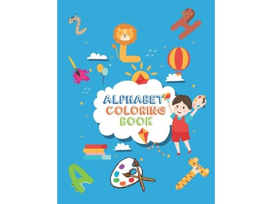 Alphabet Coloring Book: animal alphabet book