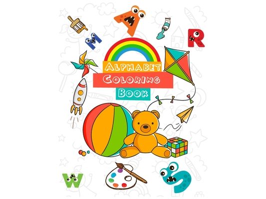 Alphabet Coloring Book: Learn with fun
