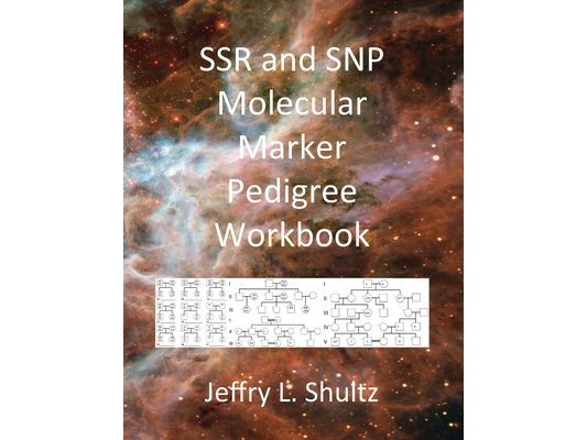 SSR and SNP Molecular Marker Pedigree Workbook: Designed to help students learn how simple sequence repeat (SSR) and single nucleotide polymorphism (S
