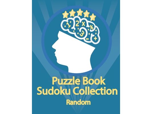 Puzzle Book, Sudoku Collection Random: Sudoku Puzzles With Solutions At The Back. Puzzle book for adults- Entertaining Game To Keep Your Brain Active