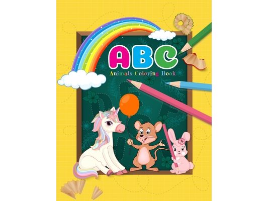 ABC Animals Coloring Book: Preschool Coloring Book