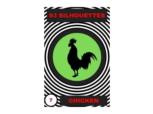 Chicken: 93 Silhouettes