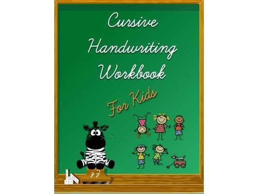 Cursive Handwriting Workbook For Kids: Cursive handwriting practice books for kids. Includes tracing letters, words and sentences. Provides jokes, fun