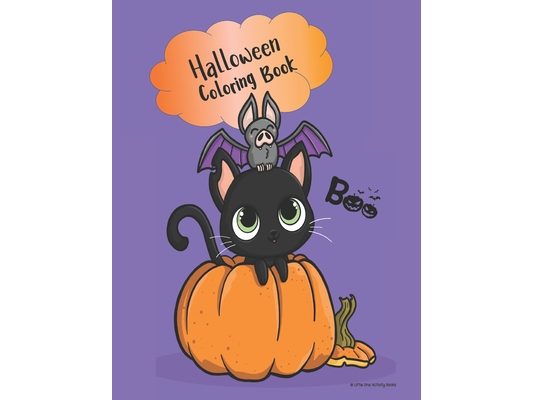 Halloween Coloring Book: A Collection of Fun and Easy Coloring Pages - Full Sized Designs - Perfect for Kids of All Ages
