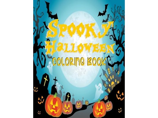 Spooky Halloween Coloring Book