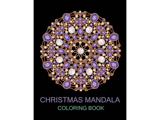 Christmas Mandala coloring book: 120 Chirstmas mandalas for Adults relaxation