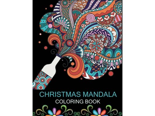 Christmas Mandala coloring book: Relaxing Coloring Books for Teens, Adults । An adult coloring book
